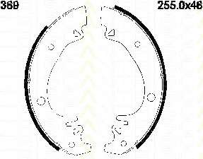 Комплект тормозных колодок