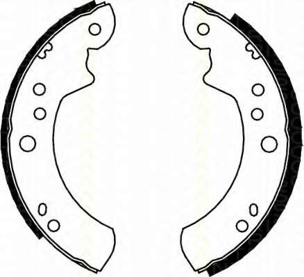 Комплект тормозных колодок