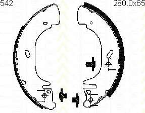 Комплект тормозных колодок