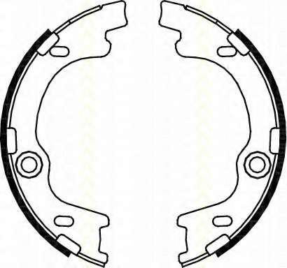 Комплект тормозных колодок; Комплект тормозных колодок, стояночная тормозная система