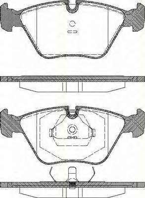 Колодки гальмівні передні