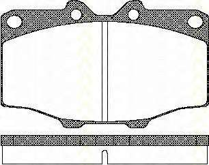 Колодки гальмівні передні