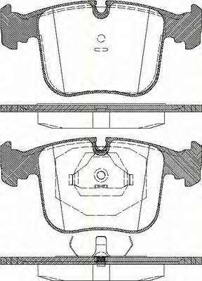 Колодки гальмівні передні