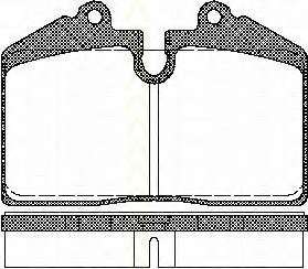 Комплект тормозных колодок, дисковый тормоз