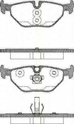 Комплект тормозных колодок, дисковый тормоз