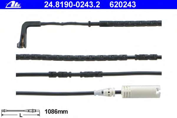 Сигнализатор, износ тормозных колодок