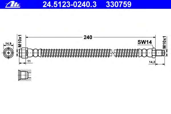Тормозной шланг