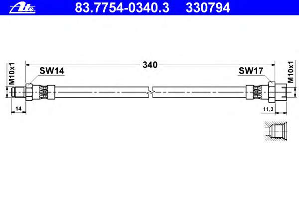 Тормозной шланг