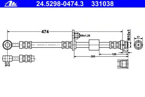 Тормозной шланг