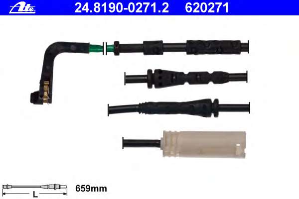 Сигнализатор, износ тормозных колодок