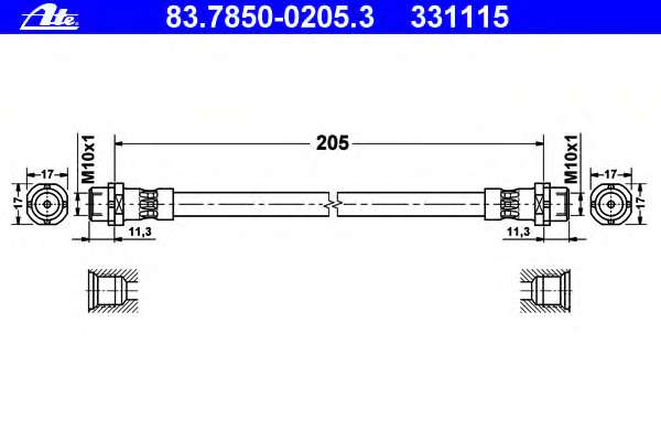 Тормозной шланг