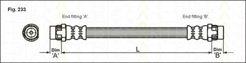 Тормозной шланг