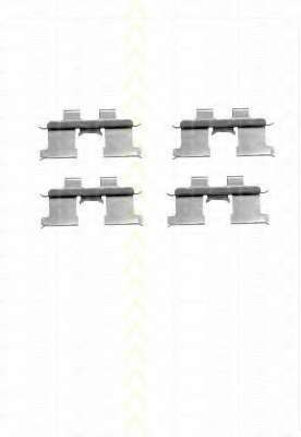 Комплектующие, колодки дискового тормоза