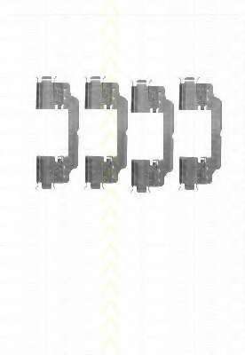 Комплектующие, колодки дискового тормоза