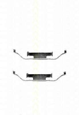 Комплектующие, колодки дискового тормоза