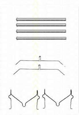 Комплектующие, колодки дискового тормоза