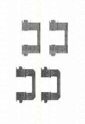 Комплектующие, колодки дискового тормоза