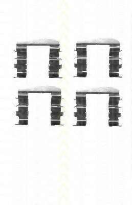 Комплектующие, колодки дискового тормоза