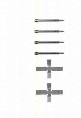 Комплектующие, колодки дискового тормоза