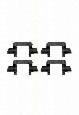 Комплектующие, колодки дискового тормоза