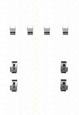 Комплектующие, колодки дискового тормоза