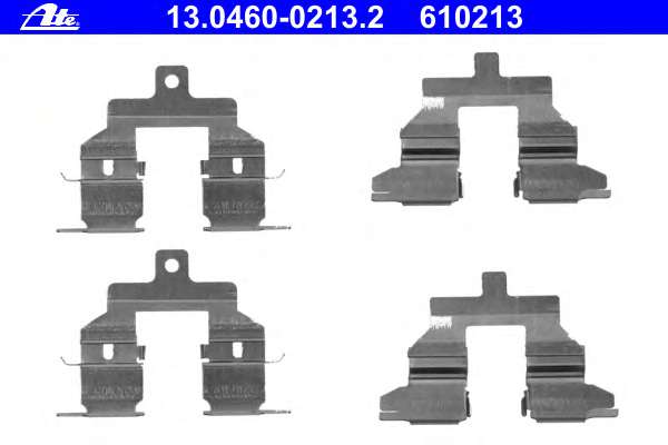 Комплектуючі для гальмівних колодок