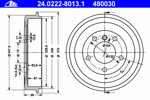 Тормозной барабан