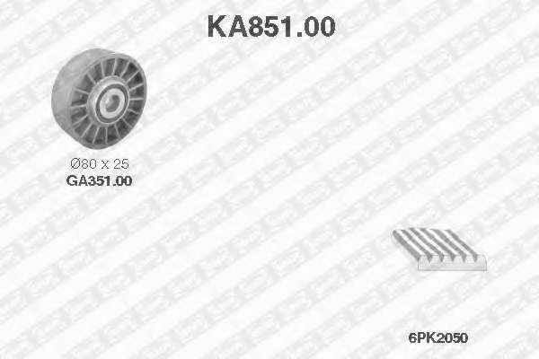 Поликлиновой ременный комплект