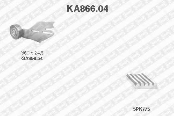 Поликлиновой ременный комплект