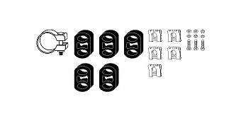 Монтажный комплект, система выпуска