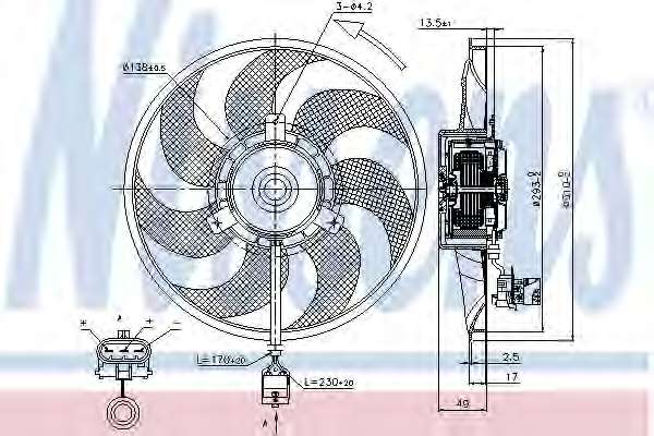 Вентилятор, охлаждение двигателя