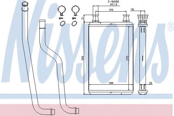 Теплообменник, отопление салона