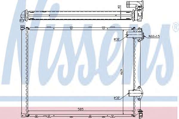 Радиатор, охлаждение двигателя
