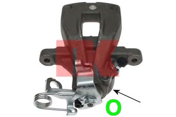 Супорт задній лівий Peugeot 207, 207 Cc, 207 Sw 1.6/1.6D 02.06-