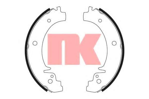 Комплект тормозных колодок