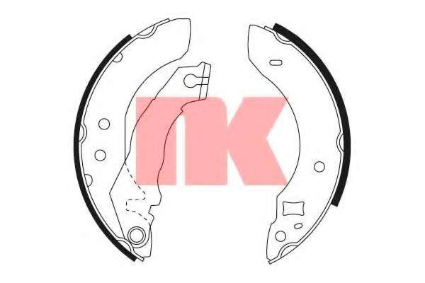 Комплект тормозных колодок