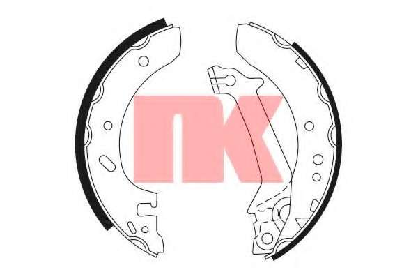 Комплект тормозных колодок