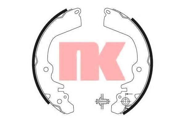 Комплект тормозных колодок