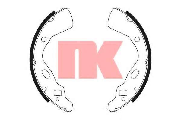 Комплект тормозных колодок