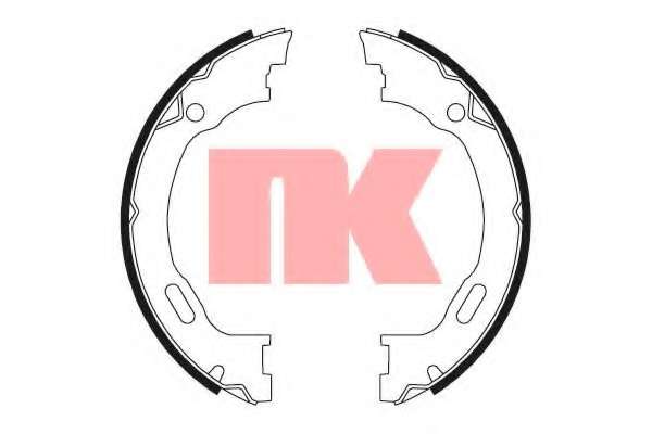 Колодки гальмівні стояночного гальма