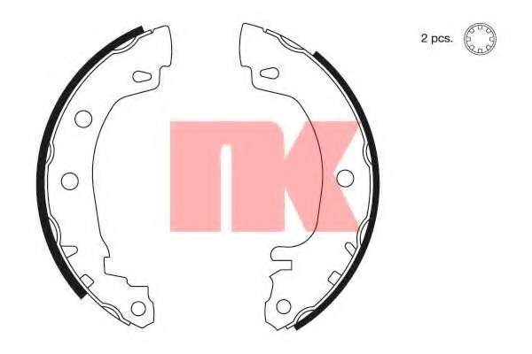 Комплект тормозных колодок
