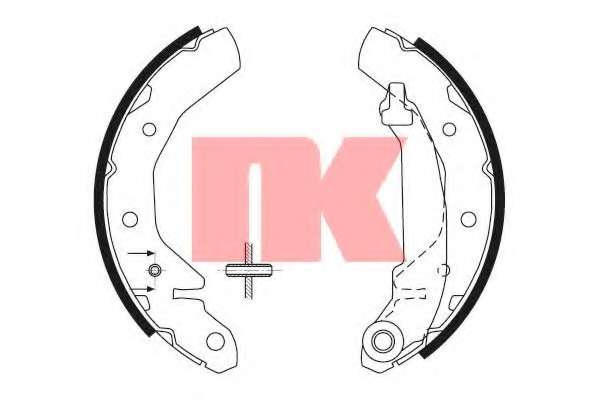 Комплект тормозных колодок