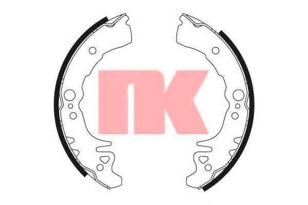 Комплект тормозных колодок