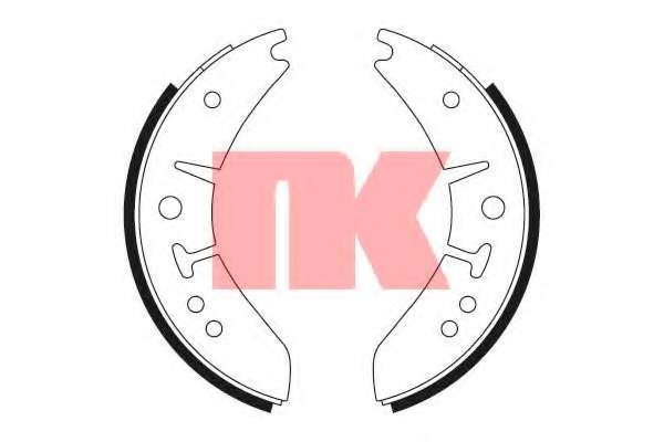 Комплект тормозных колодок