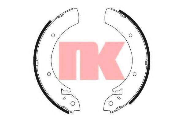 Комплект тормозных колодок