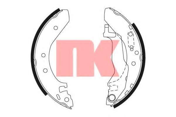 Комплект тормозных колодок