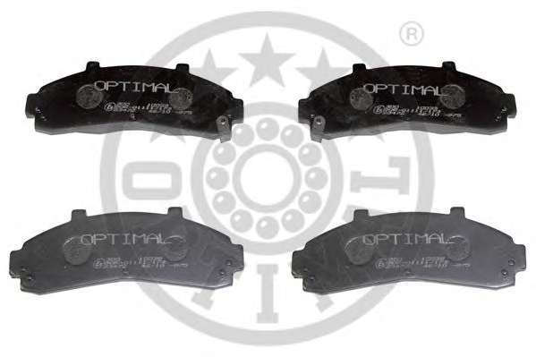 Комплект тормозных колодок, дисковый тормоз