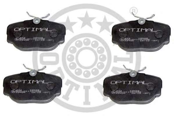 Комплект тормозных колодок, дисковый тормоз