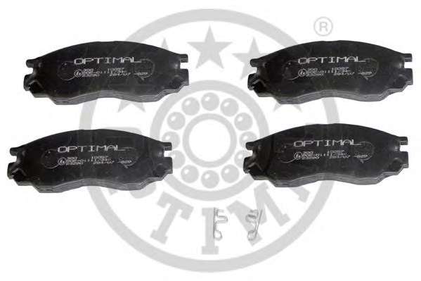 Комплект тормозных колодок, дисковый тормоз