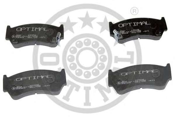 Комплект тормозных колодок, дисковый тормоз